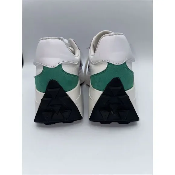 Guess Womens‎ Caleb Sneakers Shoes White Cross Training Lace Up Low Platform 9 M - Picture 2 of 8